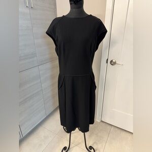 Lafayette 148 size 14 elegant Black Dress